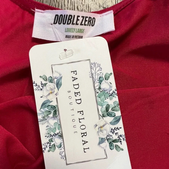 🆕 Double Zero spaghetti strap dress SZ LG - Picture 5 of 6